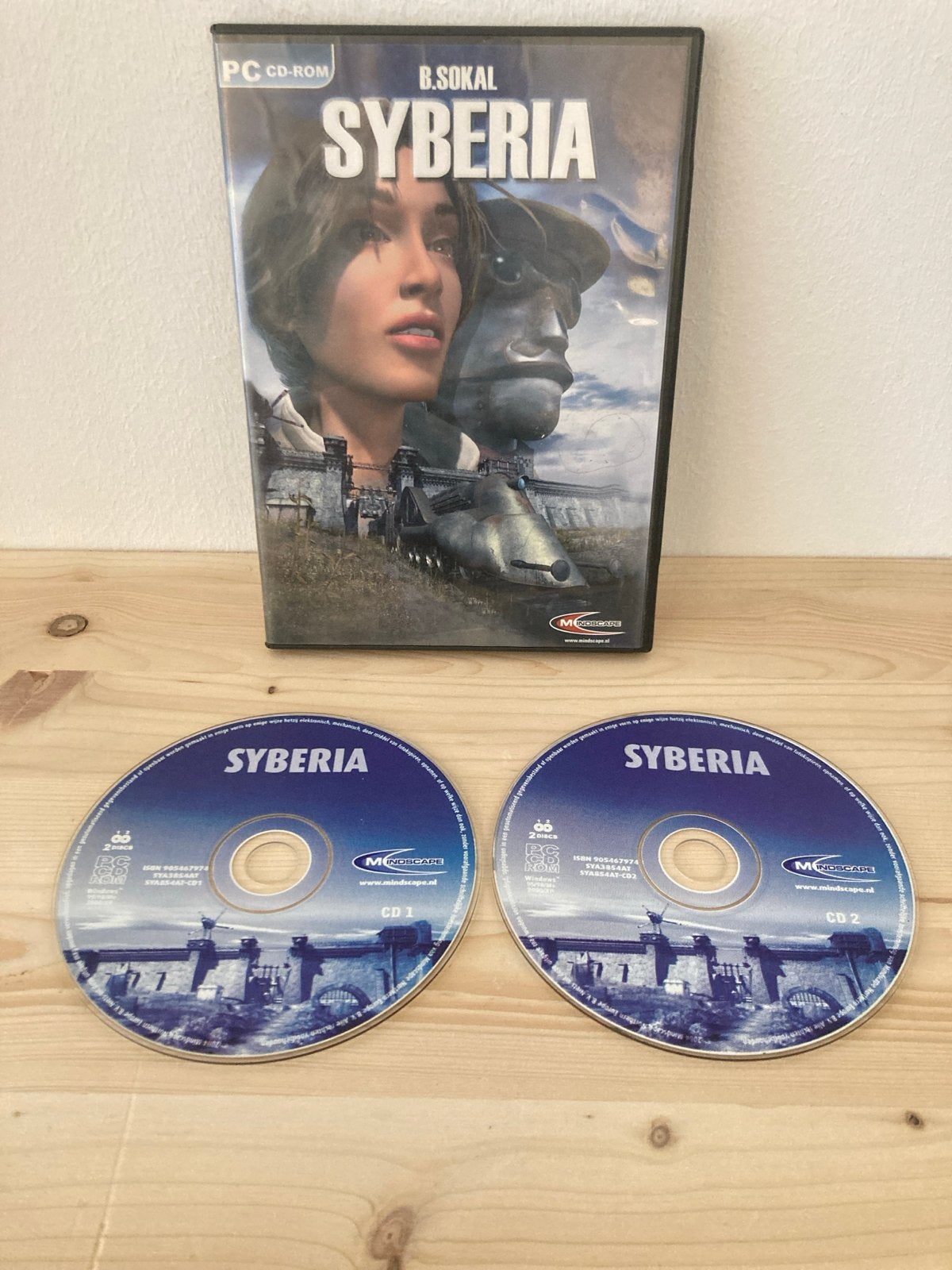 Syberia PC CD-ROM - Klassiek Avonturenspel, Avontuur en Actie, Gebruikt, 1 speler, Ophalen of Verzenden