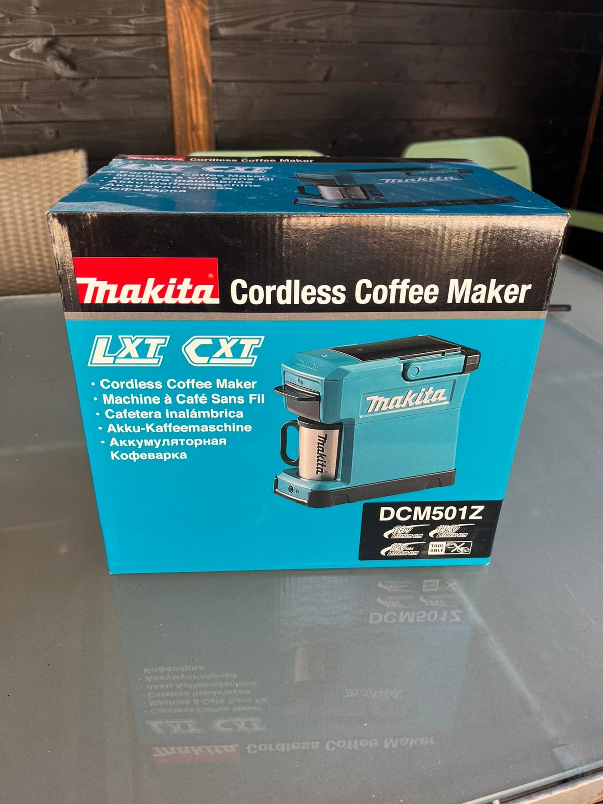 Makita koffiezetapparaat, Ophalen, Gemalen koffie, 1 kopje, Koffiemachine