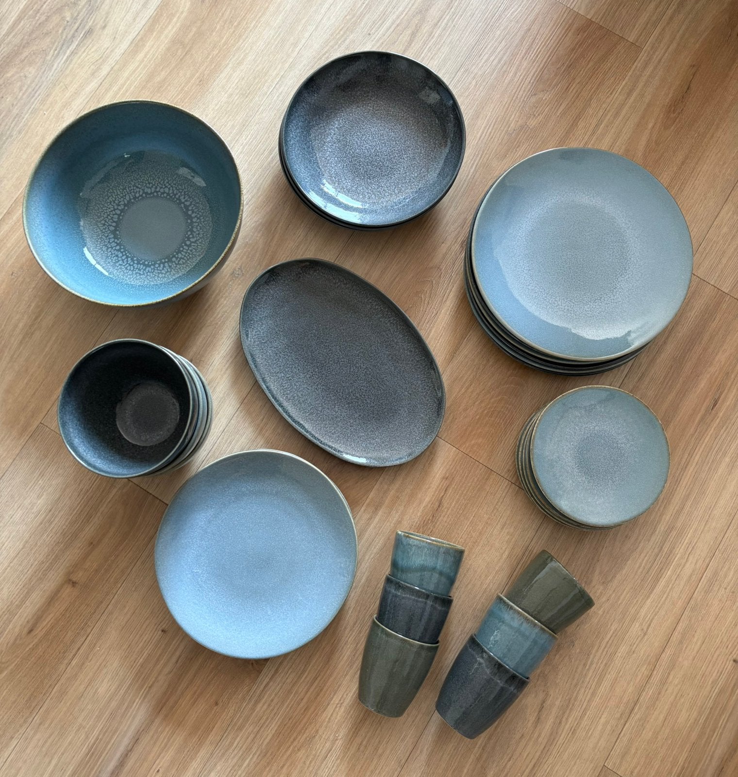 Serviesset HEMA, Ophalen