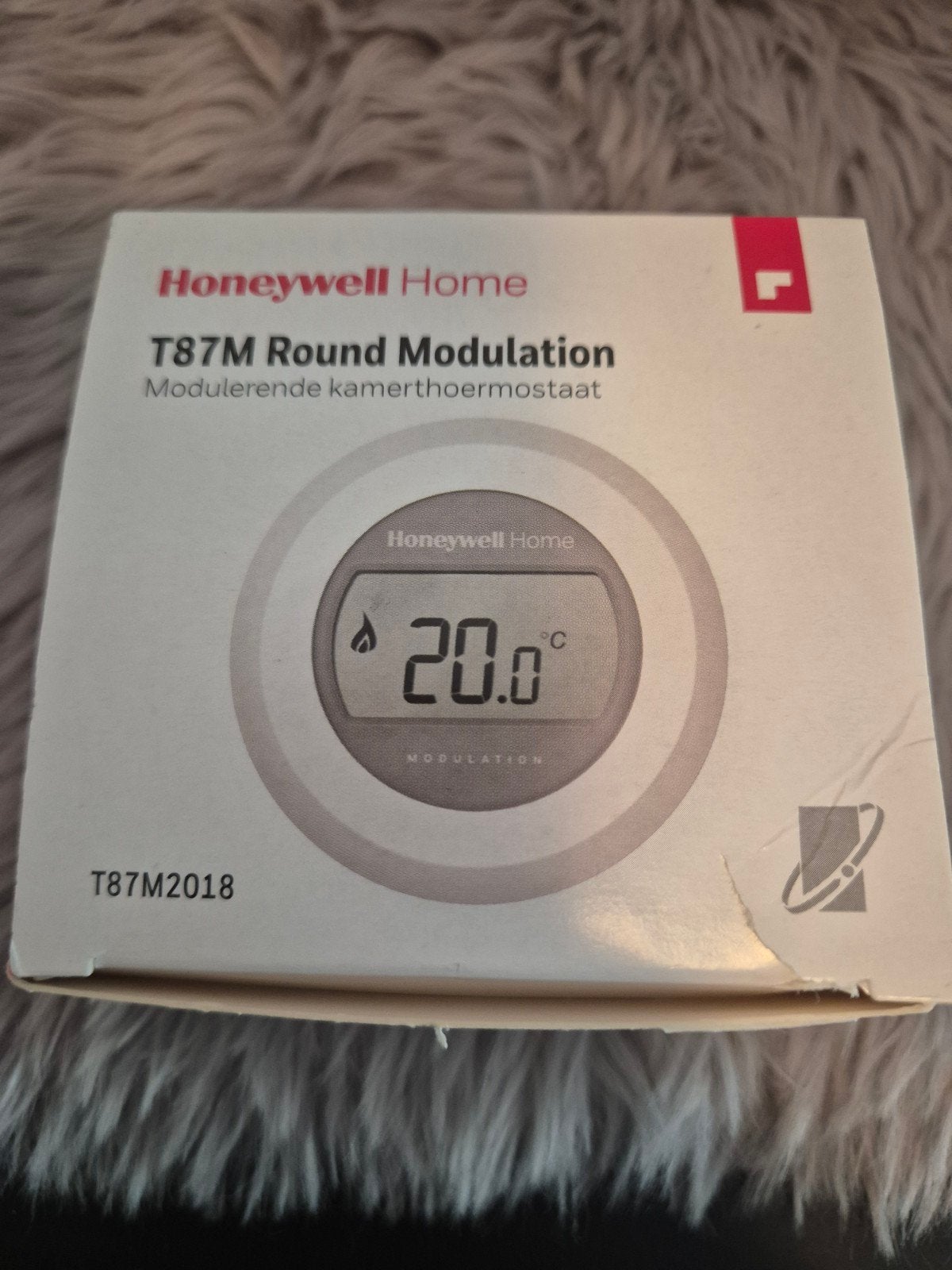 honeywell home thermostaat, Ophalen, Gebruikt