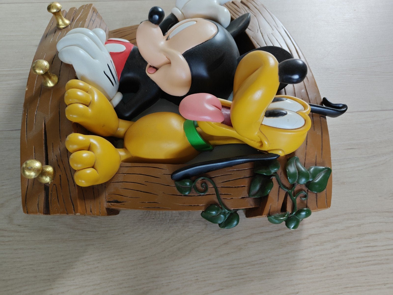 Mickey Mouse en Pluto sleutelhanger/kapstok, Ophalen of Verzenden, Mickey Mouse, Zo goed als nieuw, Overige typen