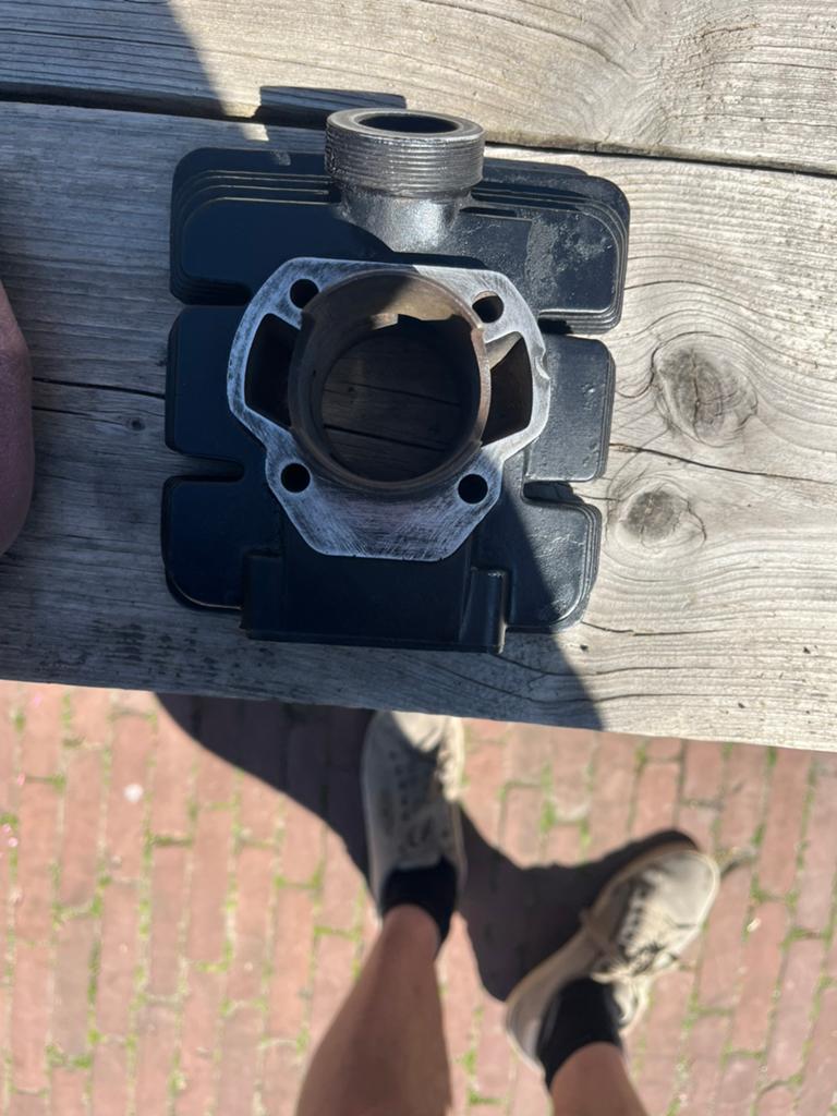 70cc zeta cilinder yamaha dt, Fietsen en Brommers, Ophalen of Verzenden, Zo goed als nieuw, Cilinder