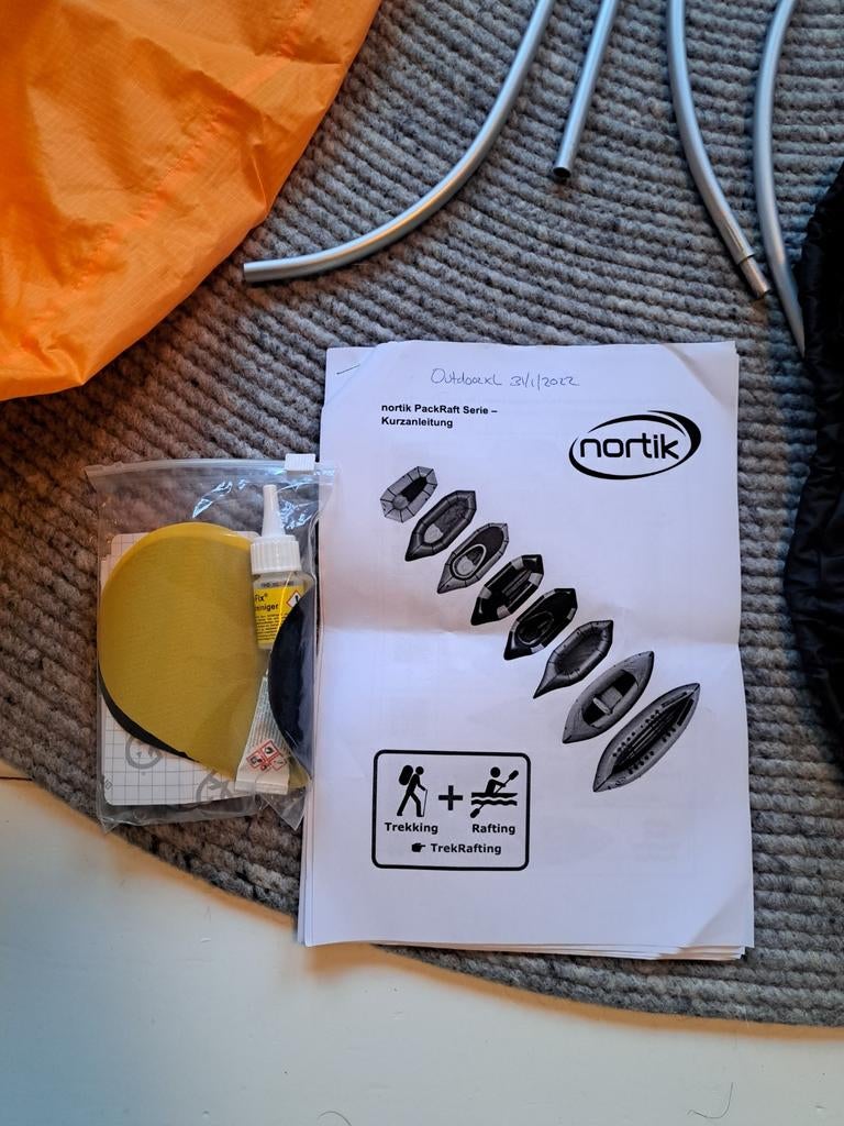 Nortik packraft, Watersport en Boten, Ophalen, Eén persoon, Kajak