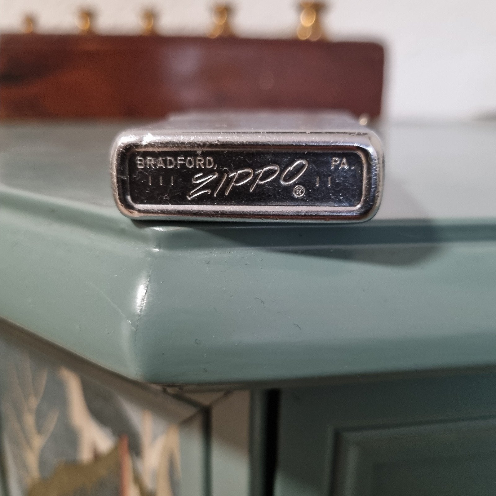 zippo 1969,  "Hatteras" luxe jachten bouwer., Ophalen, Gebruikt, Aansteker