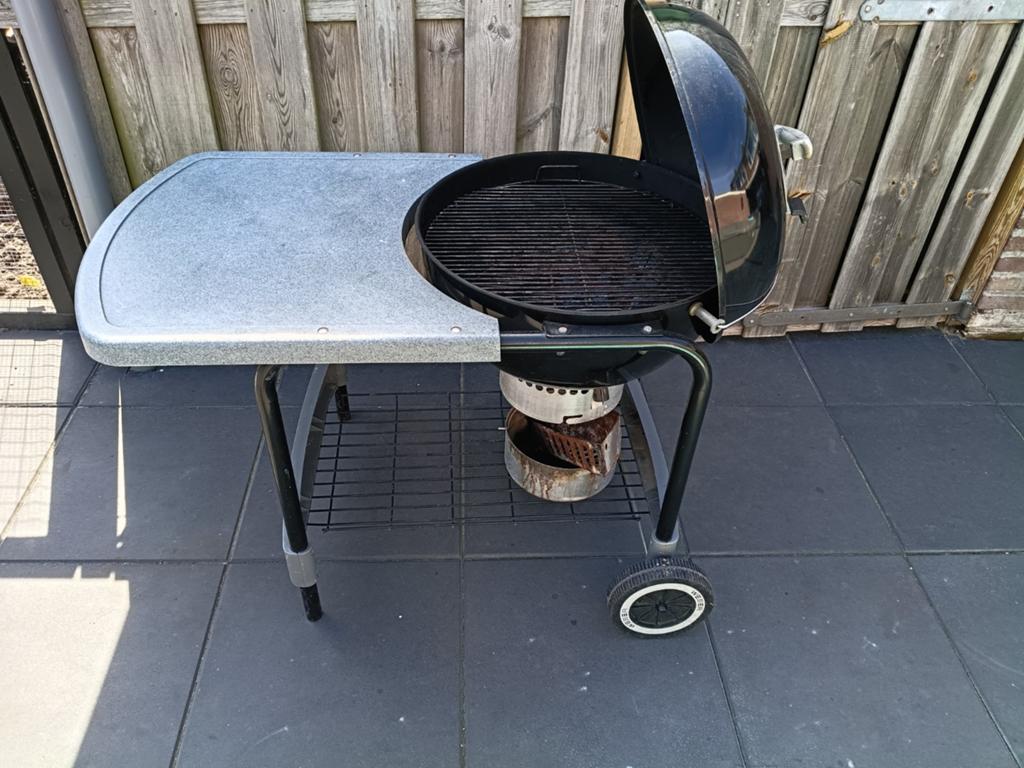 Originele Weber BBQ met afdekhoes, Ophalen of Verzenden, Gebruikt, Weber, Met accessoires