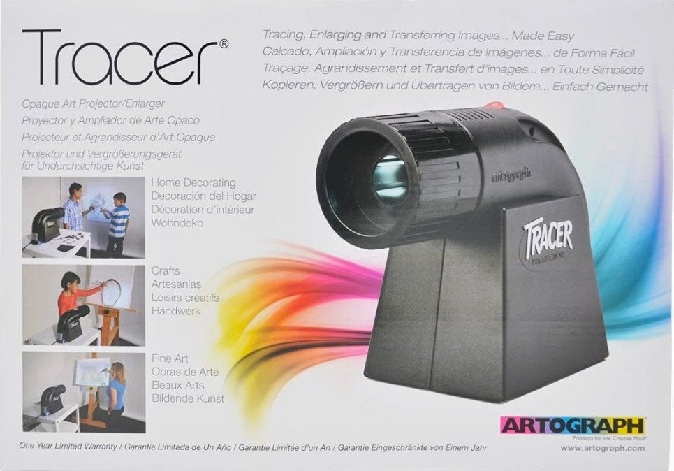 Tracer foto's op muur tekenen, Ophalen of Verzenden, Zo goed als nieuw, Boek of Gids