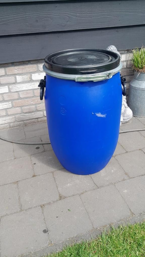 Waterton regen water voer ton met deksel groot, Ophalen, Gebruikt, Overige typen