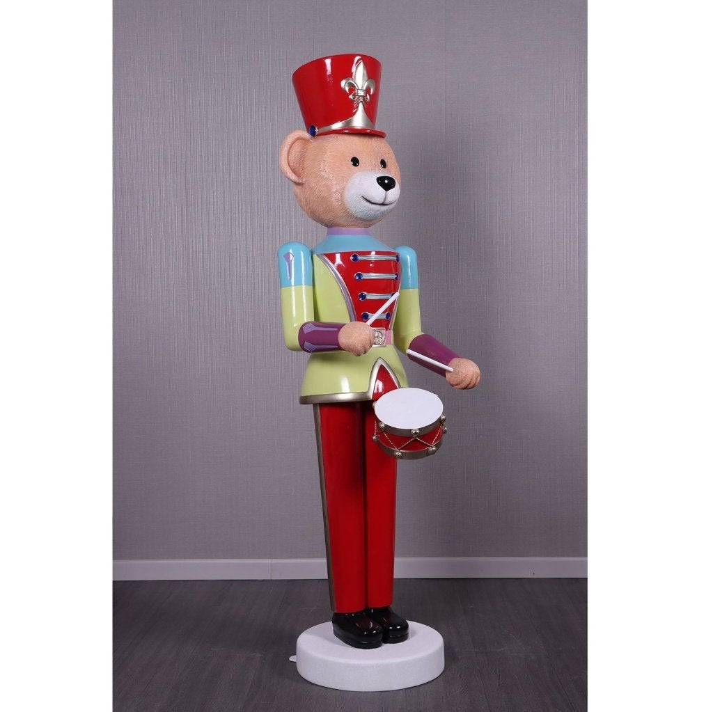 Kerstmis Bear Nutcracker – Notenkraker Hoogte 189 cm, Ophalen, HorecaBeelden, Nieuw, HorecaBeelden