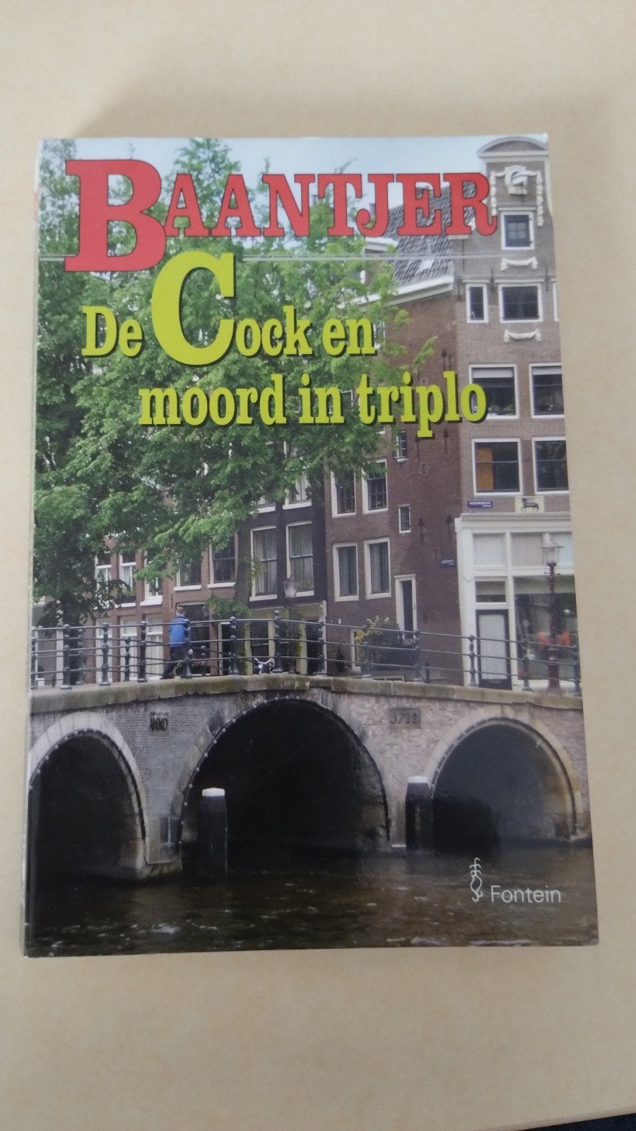 Baantjer: De Cock en moord in triplo, Boeken, Ophalen, Gelezen, A.C. Baantjer