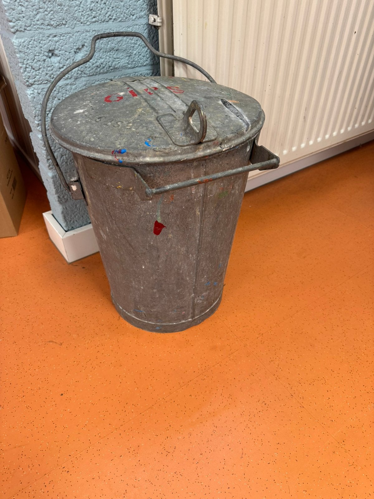 Zinken emmer, Antiek en Kunst, Ophalen