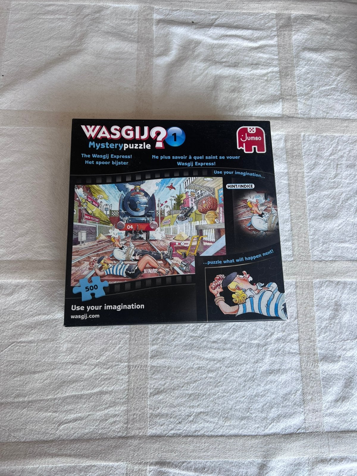2 wasgij puzzels (950 stukjes), Ophalen, 500 t/m 1500 stukjes, Gebruikt, Legpuzzel