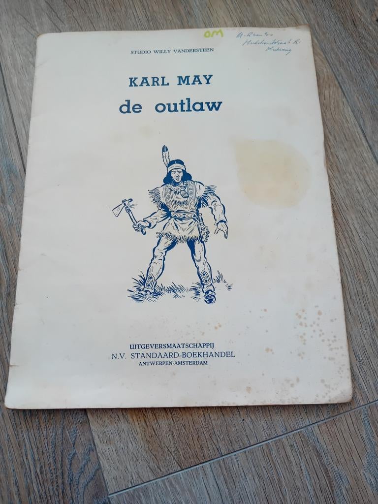 Karl May - De Outlaw (Studio Willy Vandersteen), Ophalen of Verzenden, Gelezen, Karl May, België