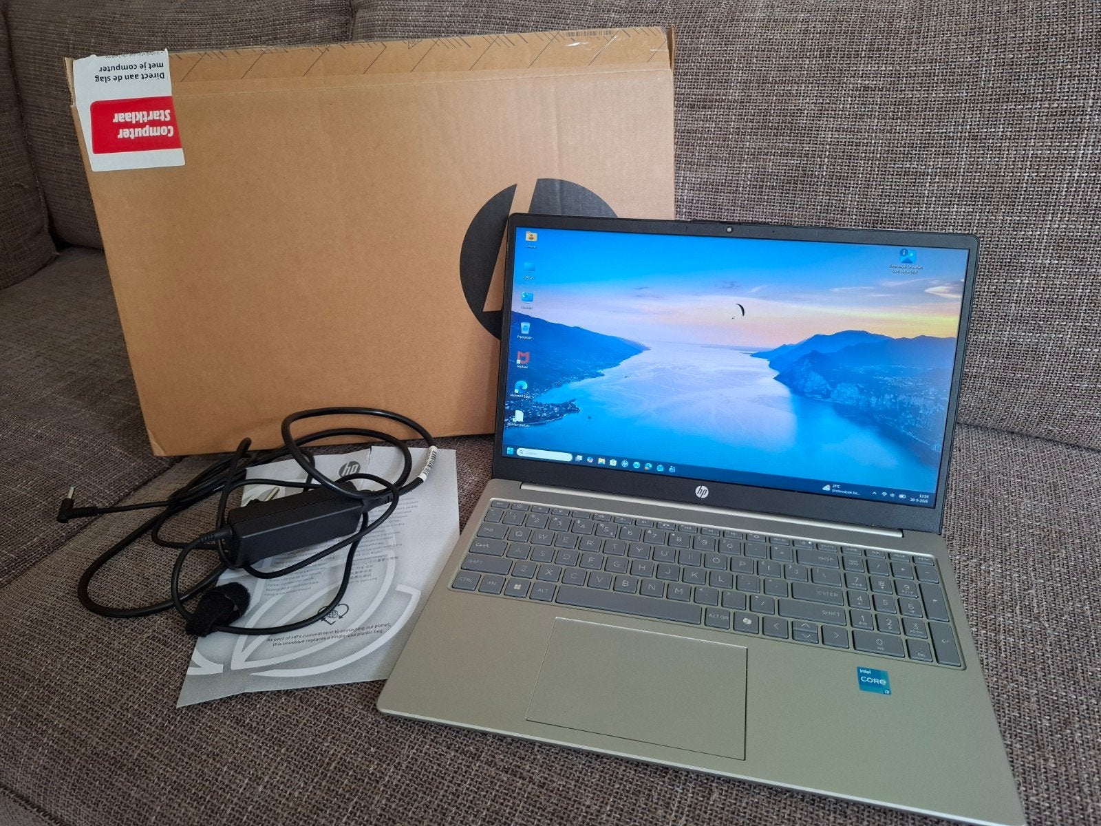 HP 15-fd0831nd – 15,6" Full HD – Intel Core i3 – 8GB RAM, 8 GB, Ophalen of Verzenden, Zo goed als nieuw, HP