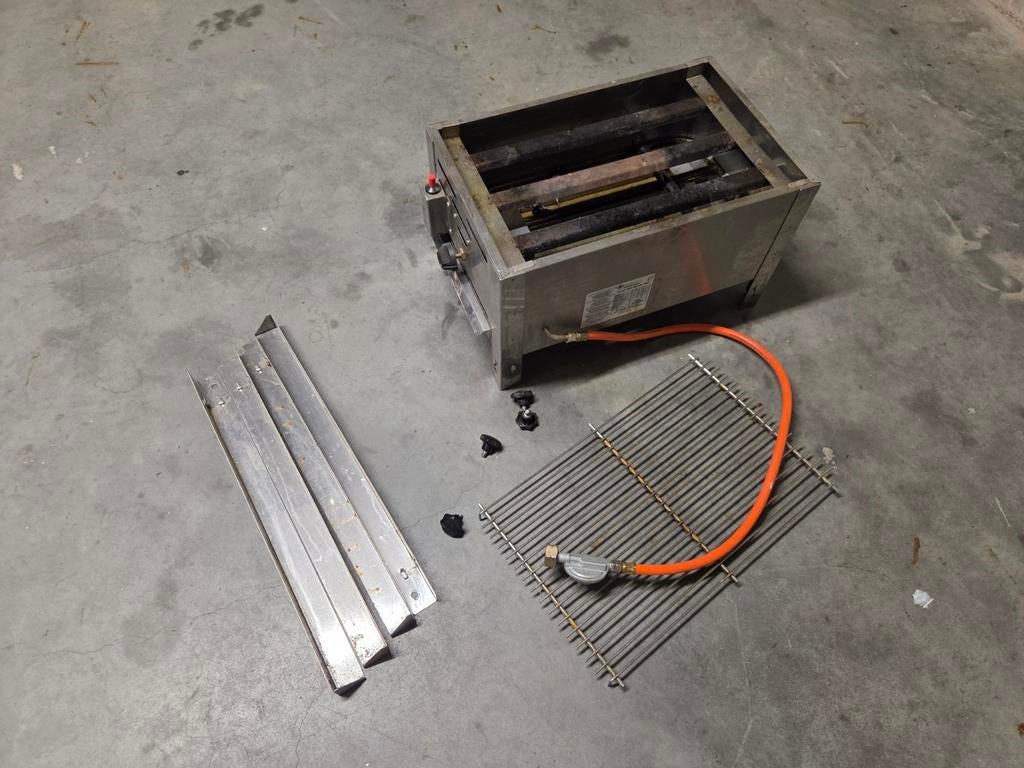 Hendi Grill-master Mini, Ophalen
