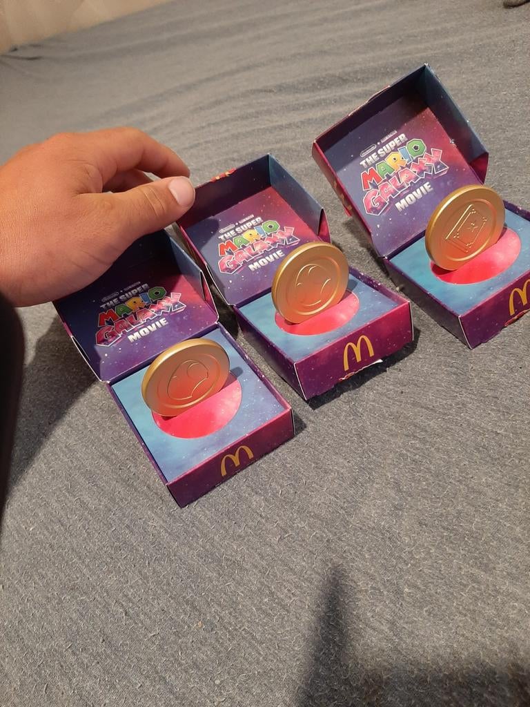 McDonald's munten, Ophalen, Overige typen