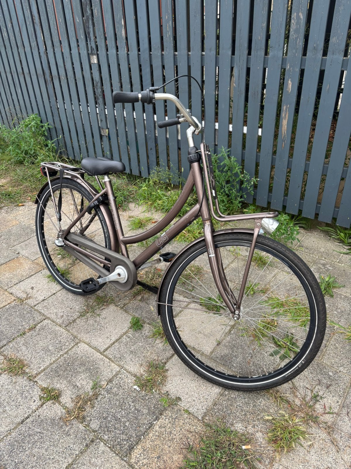 Cortina U5 damesfiets, Ophalen, Terugtraprem, Gebruikt, Versnellingen