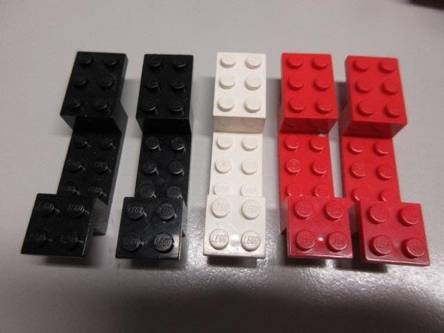 nr. 7622 Stenen met hoeken, 4732 Bracket 8 x 2 x 1 & 1/3, Kinderen en Baby's, Speelgoed | Duplo en Lego, Ophalen of Verzenden
