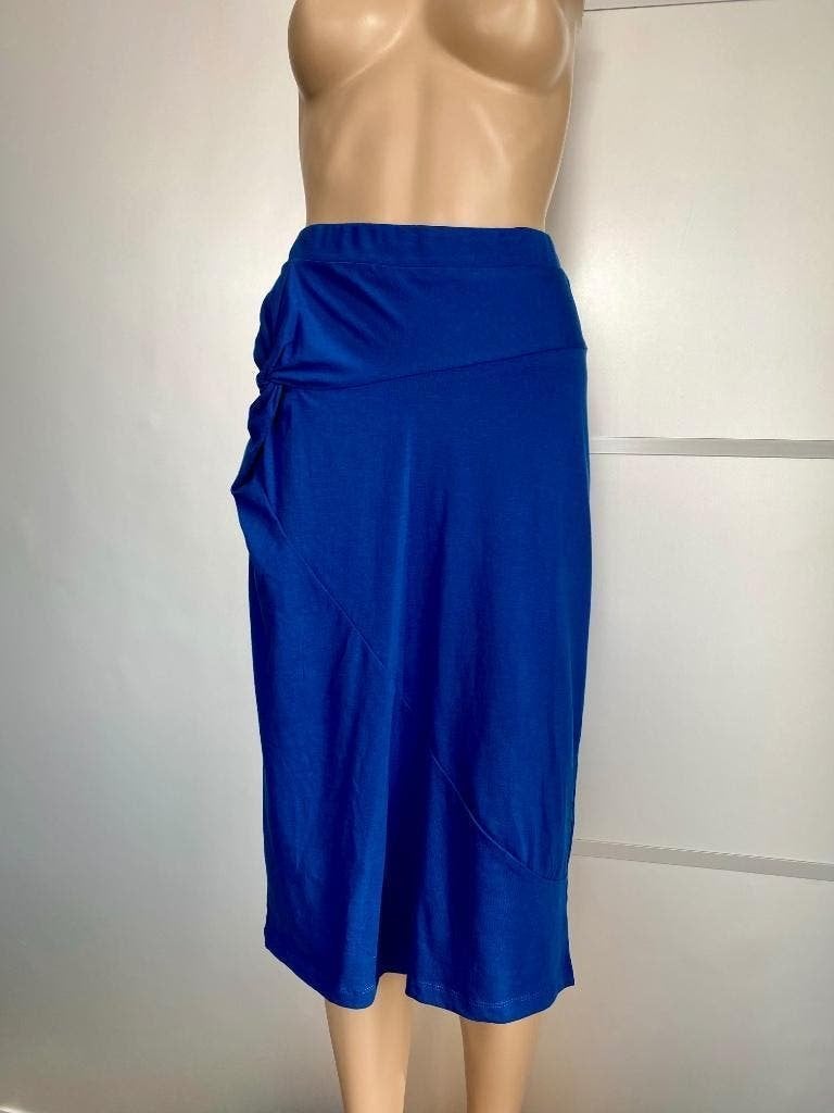 F1037 NIEUW Susskind: maat 42=L rok blauw rokje, Kleding | Dames, Blauw, Maat 42/44 (L), Nieuw, Ophalen of Verzenden