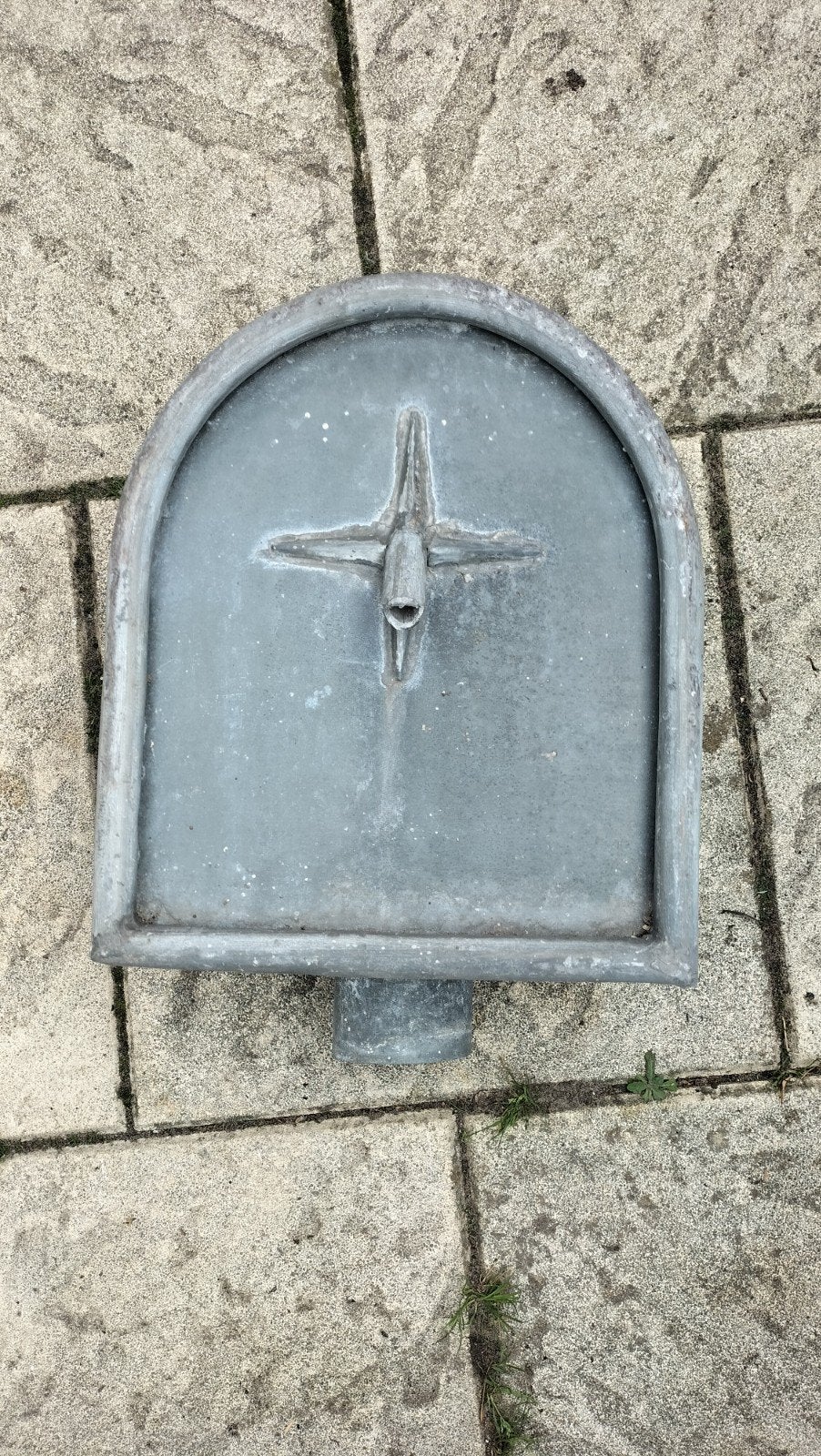 zinken regenwaterafvoer, Tuin en Terras, Ophalen of Verzenden, Gebruikt