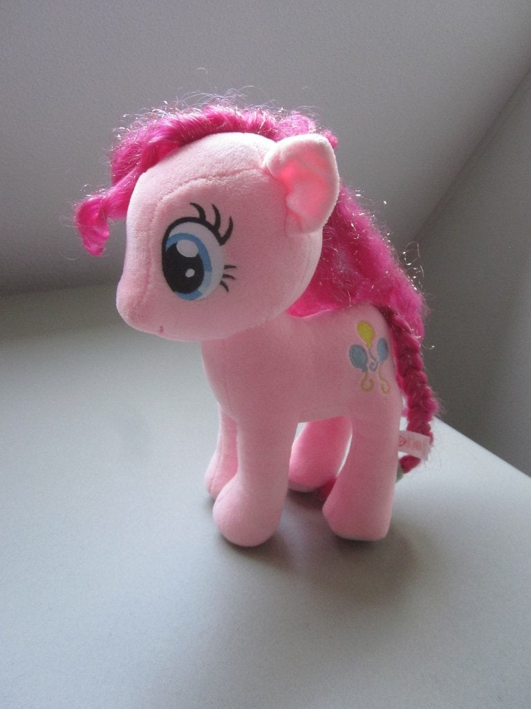 TY 2015 Roze Zacht Gevuld Paardje/Pony - My Little Pony, Paard, Overige karakters, Nieuw, Ophalen of Verzenden
