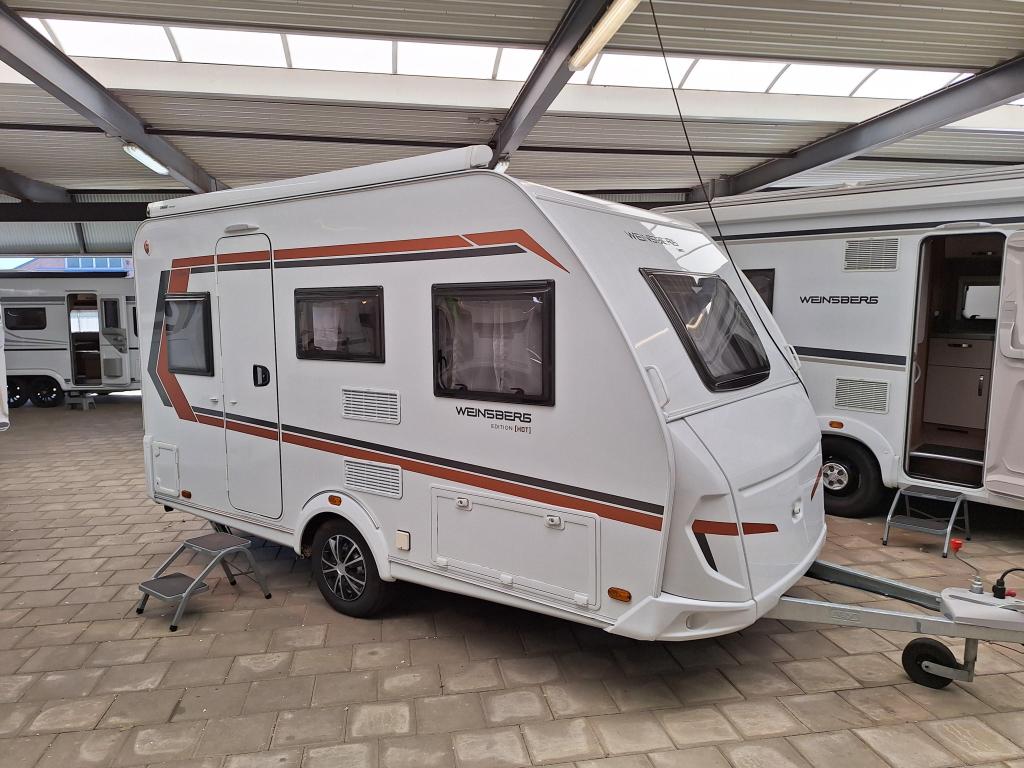 Weinsberg CaraOne Edition HOT 390 QD MOVER EN CASSETTE LUIFE, Caravans en Kamperen, Caravans, Overige merken, Schokbreker, Bedrijf