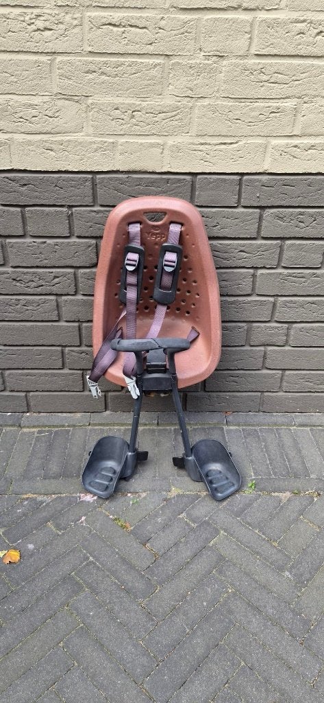 Yepp Mini Voorzitje - Bruin, Fietsen en Brommers, Ophalen, Yepp, Voorzitje, 0 t/m 13 kg