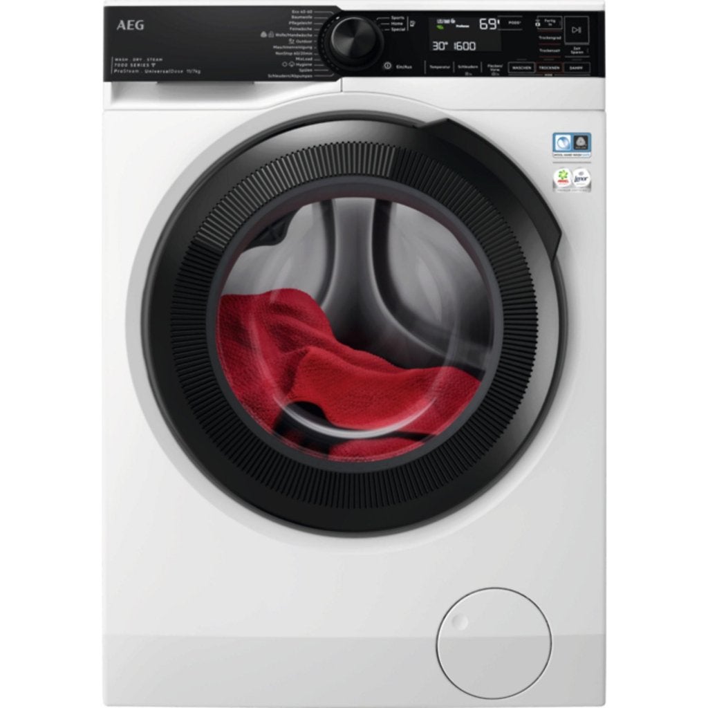 AEG Was-droogcombinatie LWR7E70610 - 11 kg - Energielabel D, Witgoed en Apparatuur, Triple J Online, Info@triplejonline.nl, De Spinnekop 9