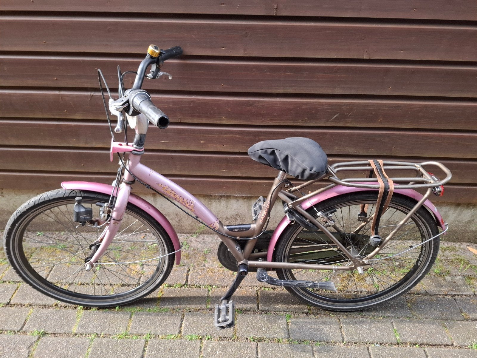 Batavus Gabana roze meisjesfiets 24 inch, Fietsen en Brommers, Ophalen, Terugtraprem, Batavus, Handrem