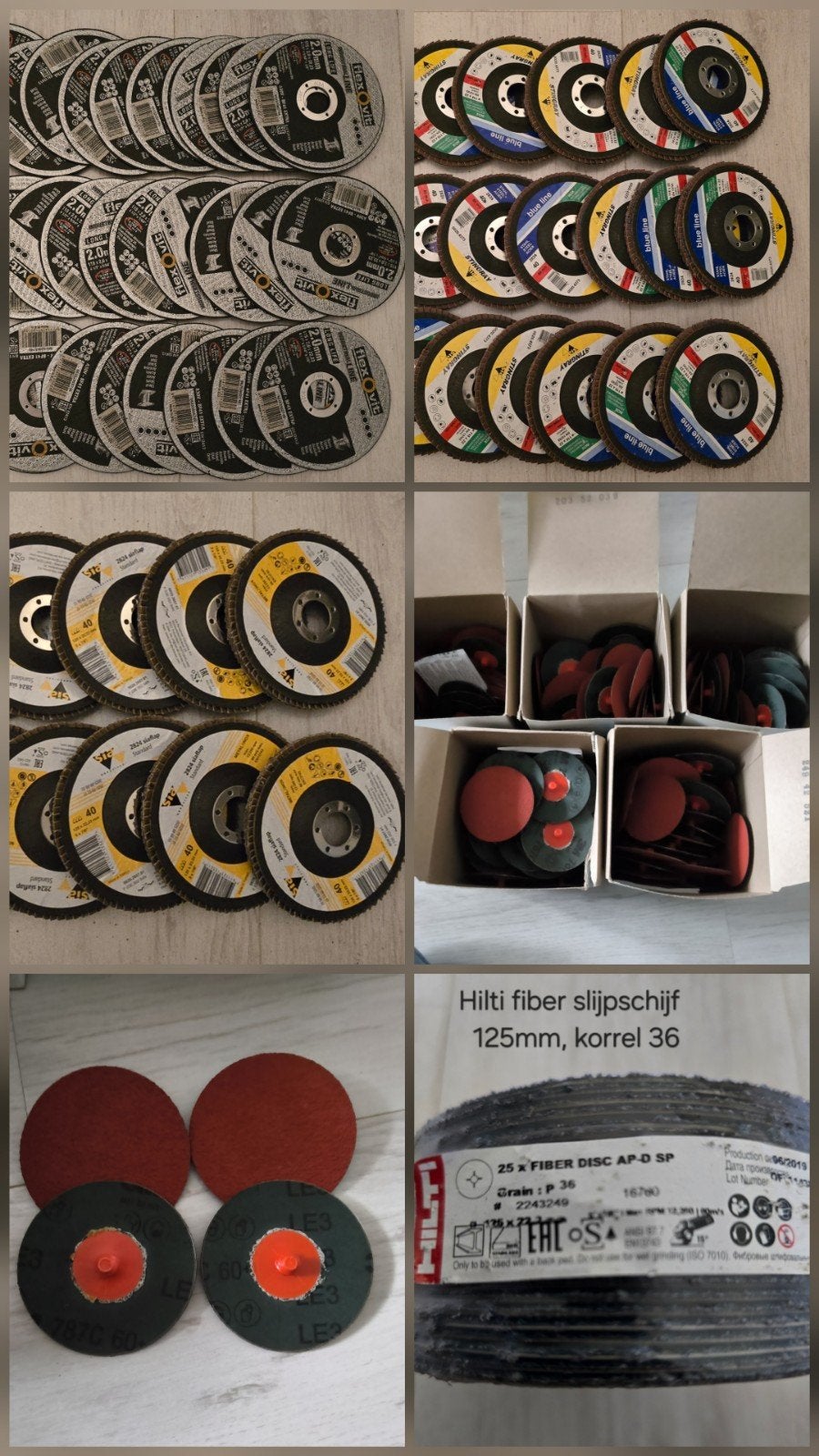 Partij van 250 stuks 3M Roloc slijpschijven 76mm, Ophalen of Verzenden, Nieuw