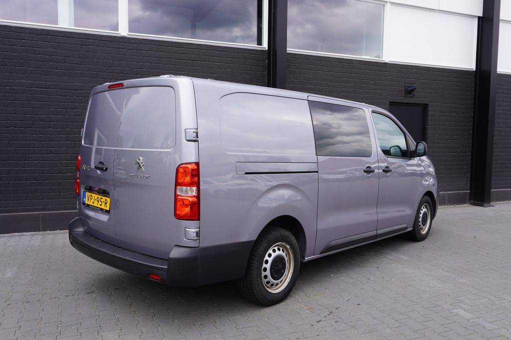 Peugeot Expert 2.0 BlueHDI 145PK L3 Dubbele Cabine Automaat, Auto's, Bestelauto's, Voorwielaandrijving, 145 pk, Stof, Gebruikt