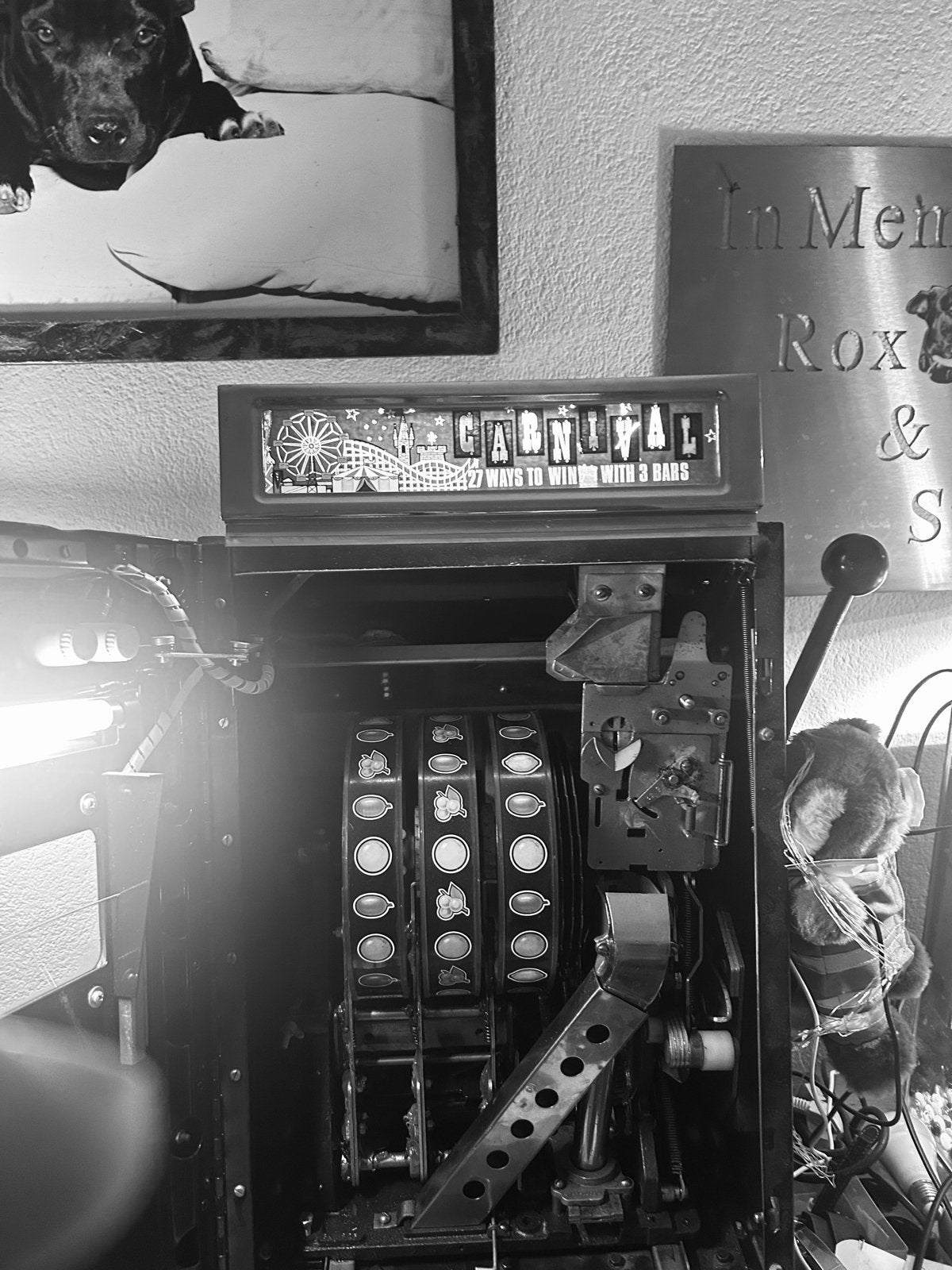 Vintage Arcadian Carnival Fruitautomaat - Werkend, Overige munten, Ophalen of Verzenden, Gebruikt