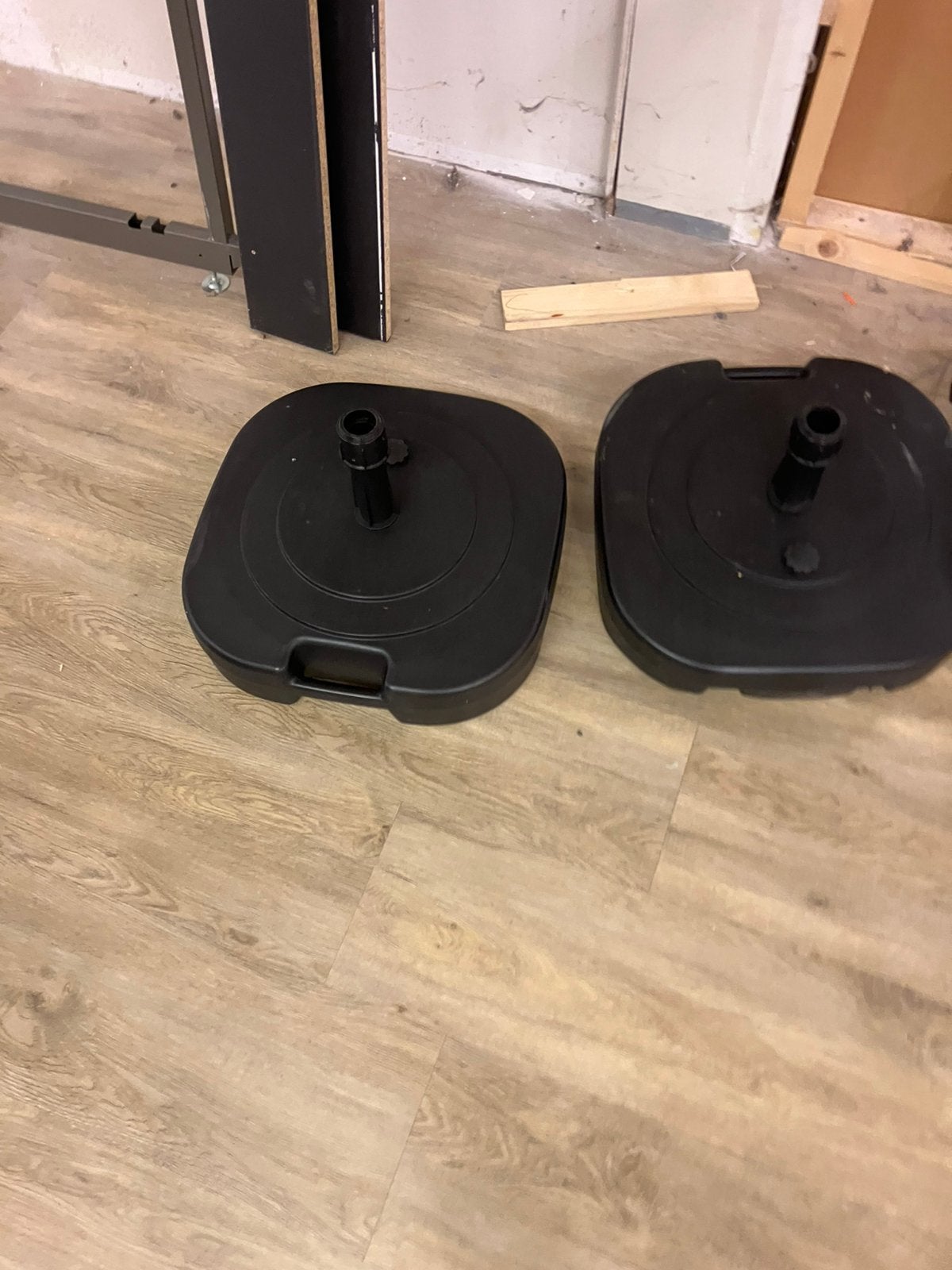 Parasolvoet 2 stuks ook los, Tuin en Terras, Parasols, Ophalen, Minder dan 1 meter, Parasolvoet