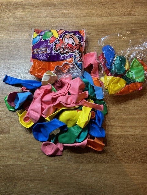 L43-NIEUW partijtje gekleurde ballonnen, Ophalen of Verzenden, Nieuw, Versiering, Verjaardag