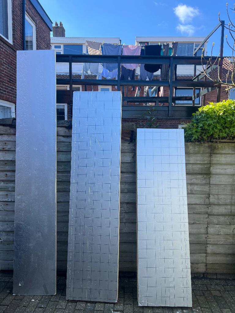 Pir platen, Ophalen, Dakisolatie, Nieuw, Hardschuim (Pir)