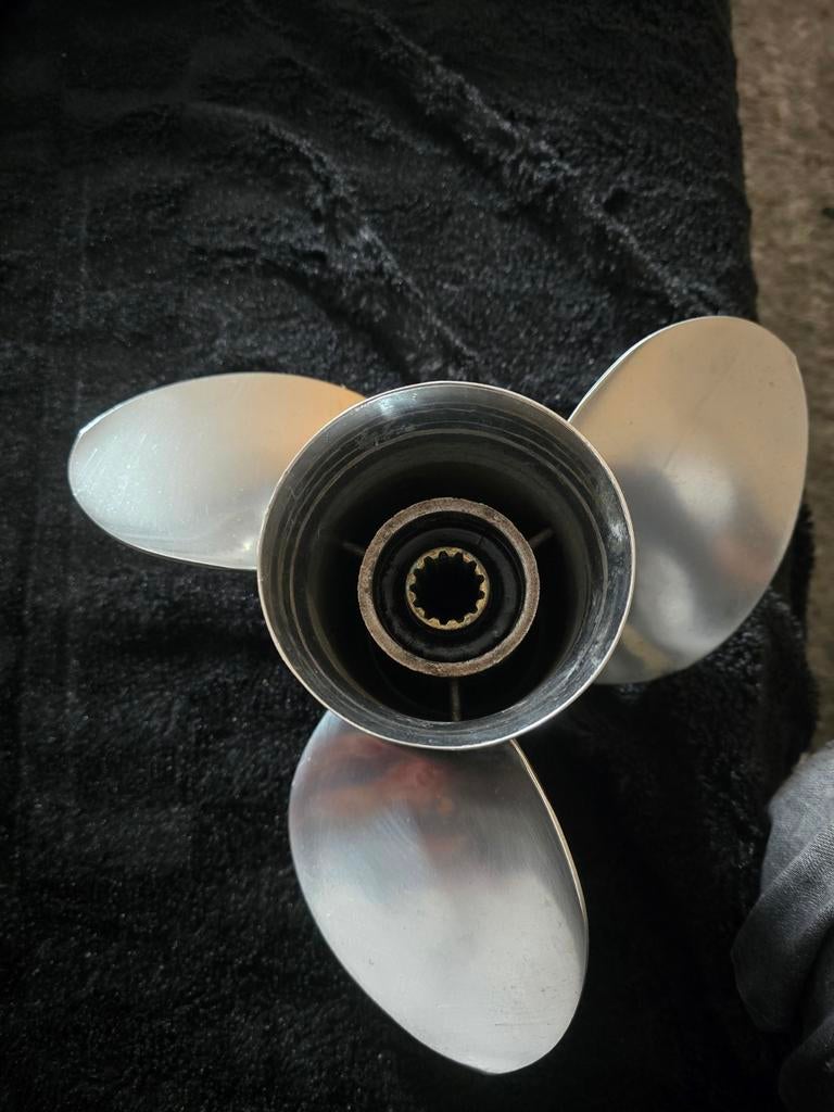 Honda orginele rvs propeller bf30-bf50, Ophalen of Verzenden, Zo goed als nieuw, Motor en Techniek, Motorboot