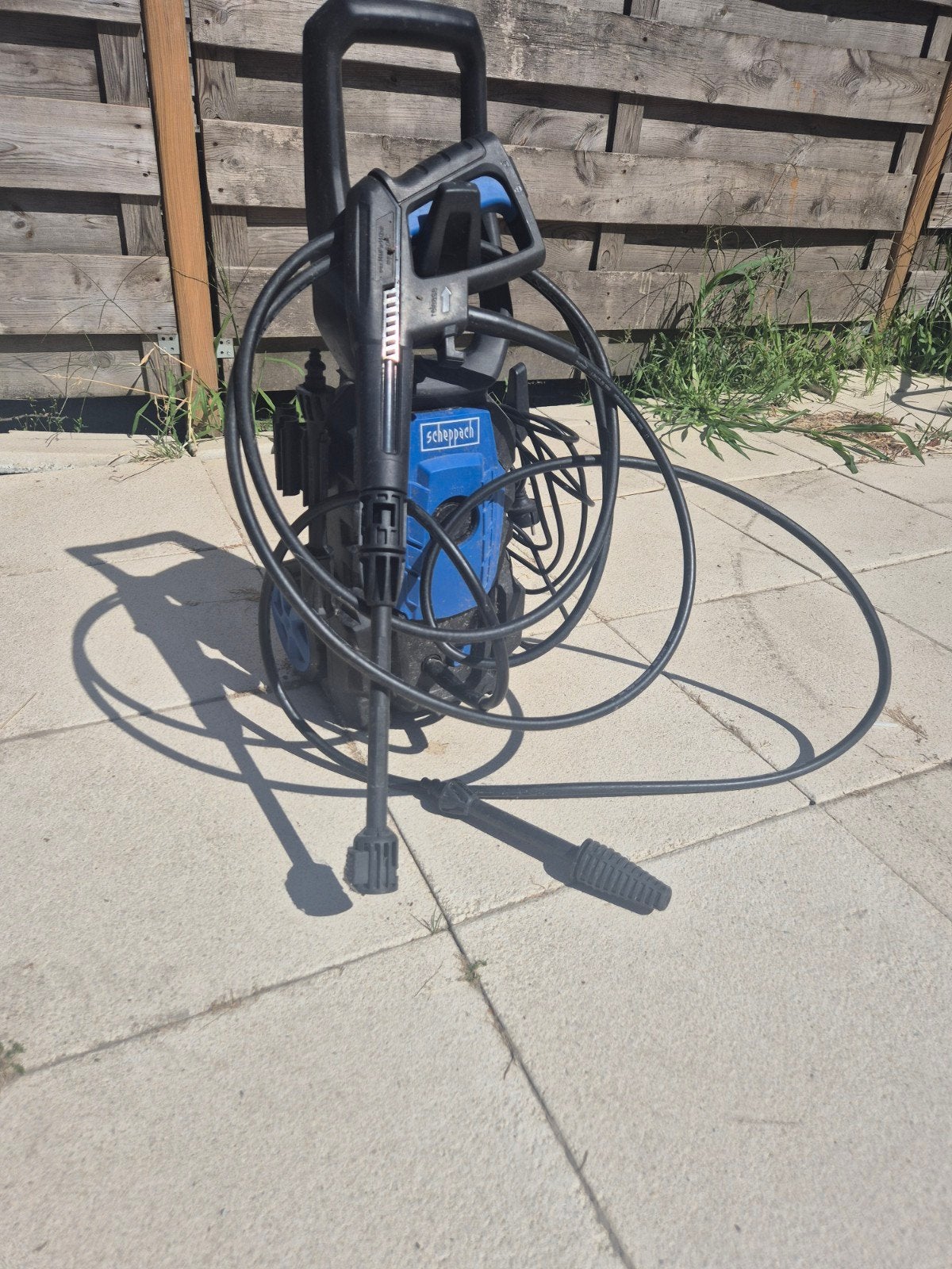 Scheppach hogedrukreiniger - Zo goed als nieuw, Tuin en Terras, Ophalen, Zo goed als nieuw, Elektrisch, Scheppach