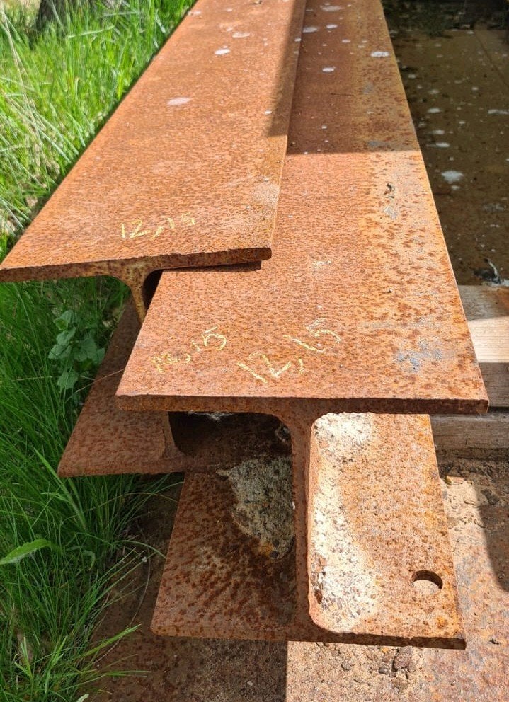 Hea 200 balk 12.15meter lang, Ophalen, Gebruikt, IJzer