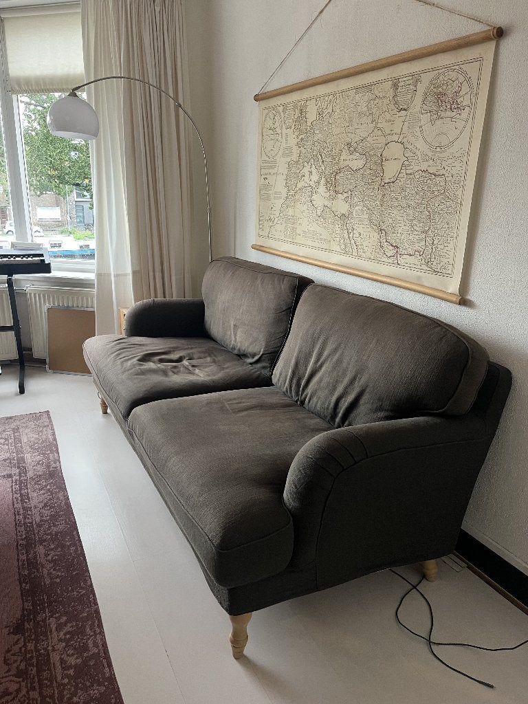IKEA Stocksund bank met wasbare hoezen (ophalen na 21-09), Ophalen, Gebruikt, 150 tot 200 cm, Driepersoons