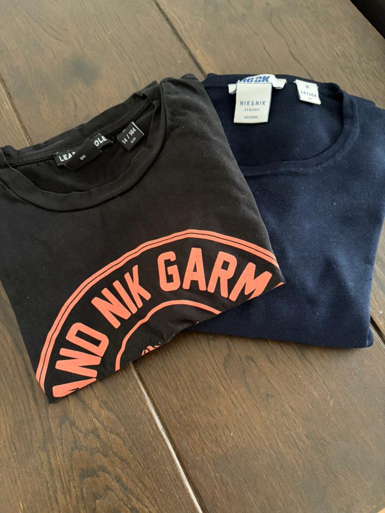2 x Nik & Nik shirt, Ophalen, Zo goed als nieuw, Meisje, Shirt of Longsleeve