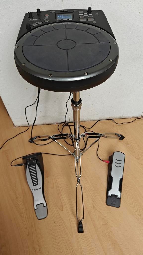 Handsonic HPD-20 met standaard, Hi-hat- Kick pedal en gigbag, Ophalen of Verzenden, Pioneer