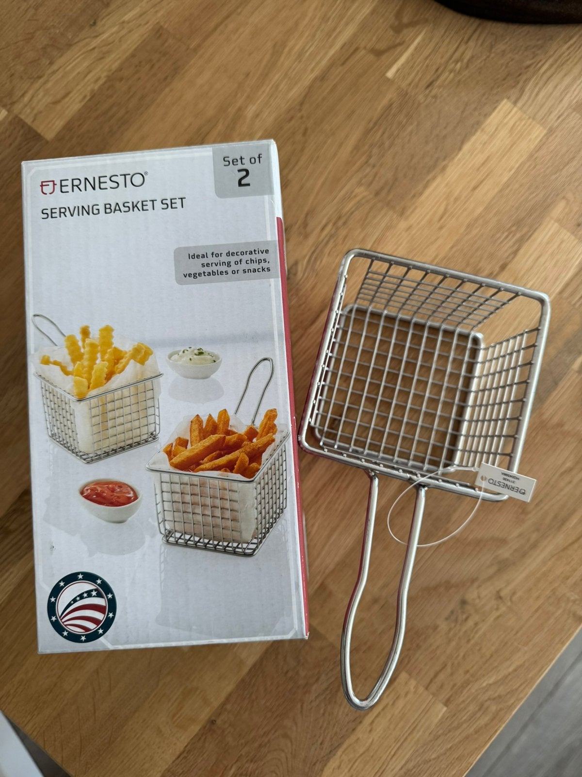 Serveermandjes, Huis en Inrichting, Keuken | Keukenbenodigdheden, Overige typen, Ophalen of Verzenden, Nieuw, Overige materialen