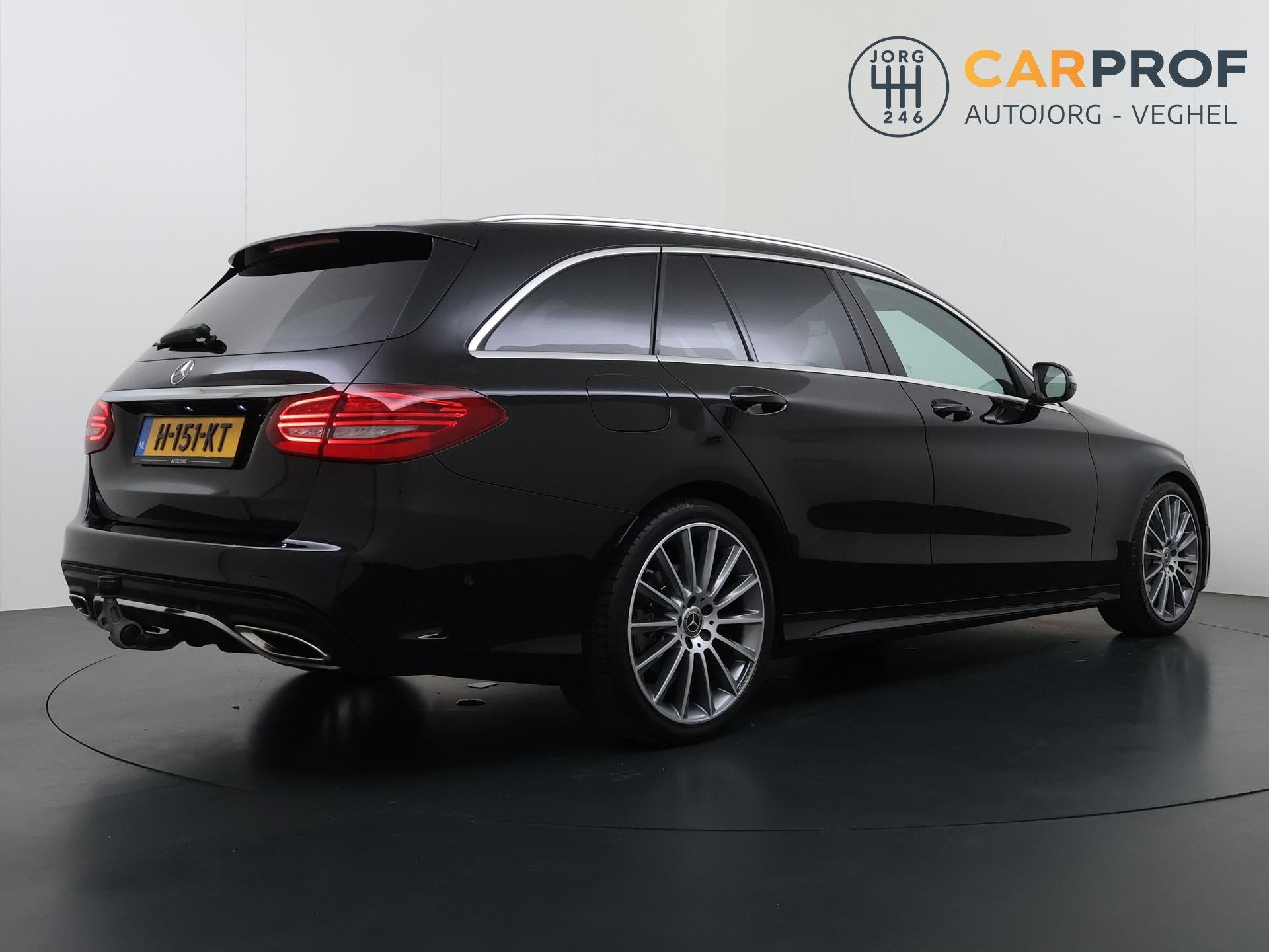 Mercedes-Benz C-klasse Estate 300 Advantage Pack AMG | Trekh, Auto's, Automaat, 4 cilinders, 258 pk, Zwart