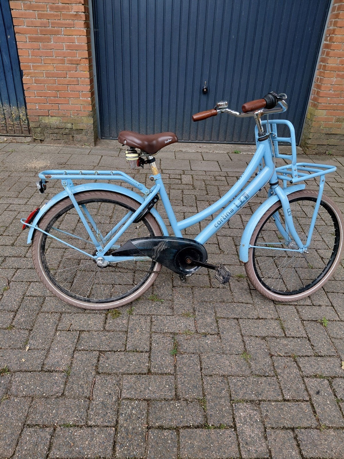 Cortina meisjes fiets, Fietsen en Brommers, Fietsen | Meisjes, Ophalen, Gebruikt, 24 inch, Overige merken