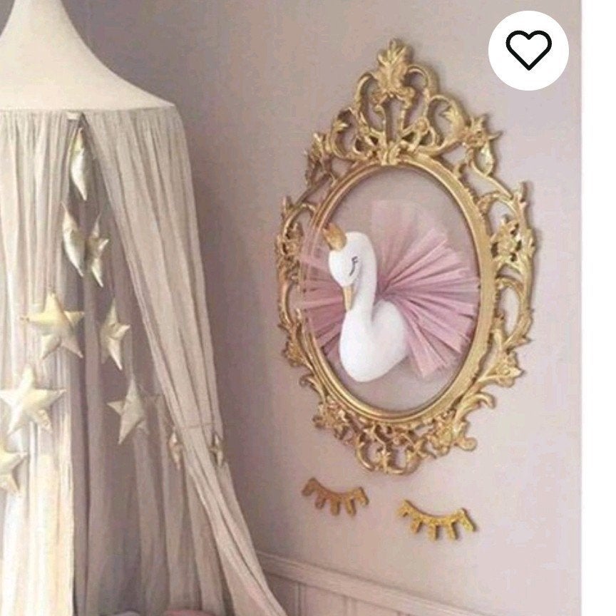 Zwaan muurhanger incl decoratief schilderij, Ophalen, Overige merken, Losse elementen, Zo goed als nieuw