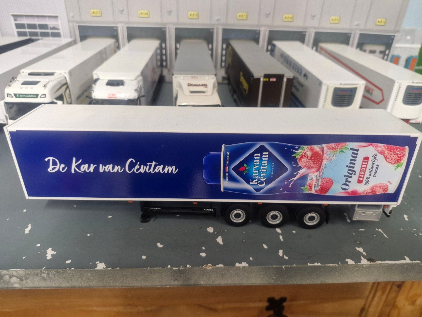 kastentrailer wsi karvan cevitam, Ophalen of Verzenden, Zo goed als nieuw, Bus of Vrachtwagen, Wsi