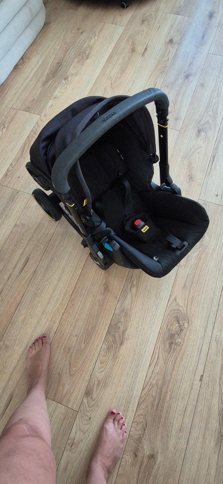 Doona x kinderwagen, Kinderen en Baby's, Kinderwagens en Combinaties, Ophalen, Zo goed als nieuw, Overige merken