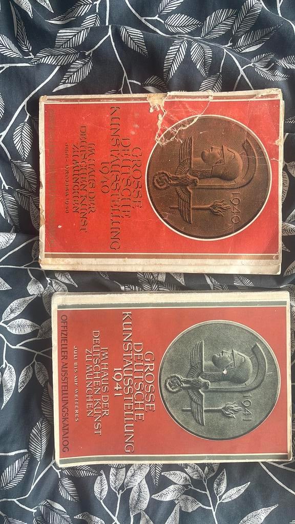 Twee kunst boeken uit het derde rijk, Verzamelen, Ophalen, Nederland, Boek of Tijdschrift