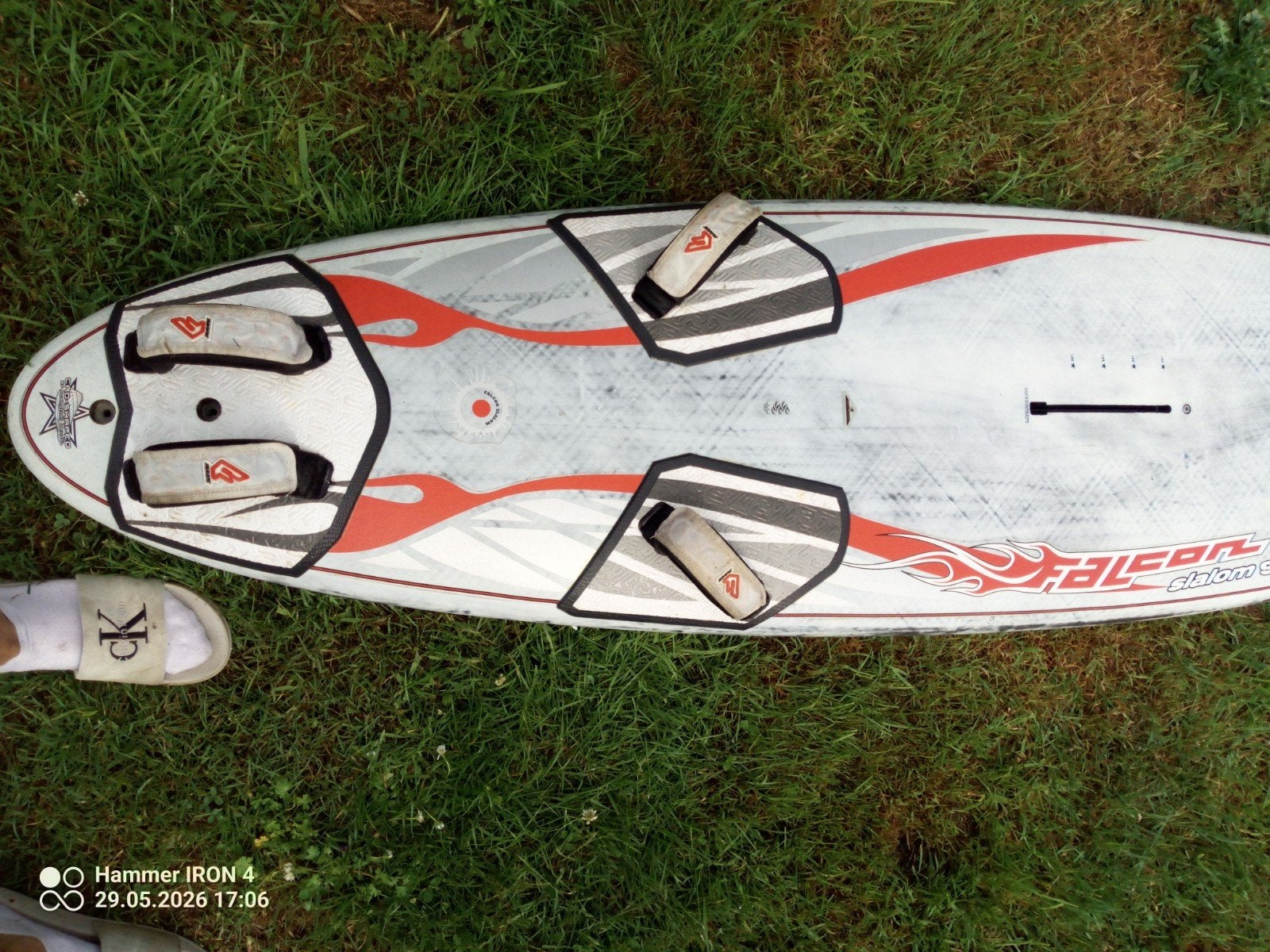 Fanatic Falcon 90 windsurfplank -, Gebruikt, Met draagtas, Fanatic, Ophalen of Verzenden