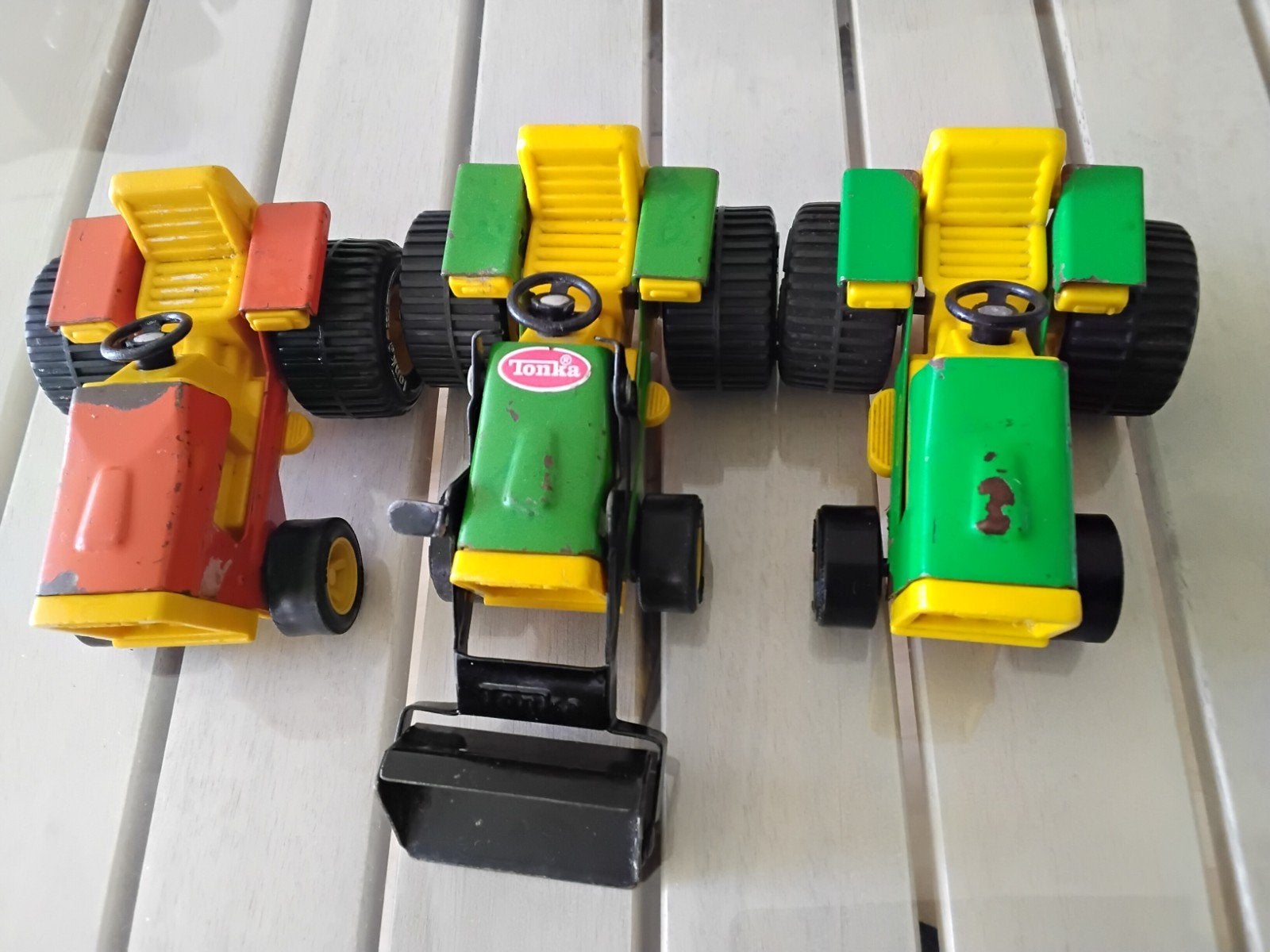 Tonka speelgoed, Ophalen, Gebruikt