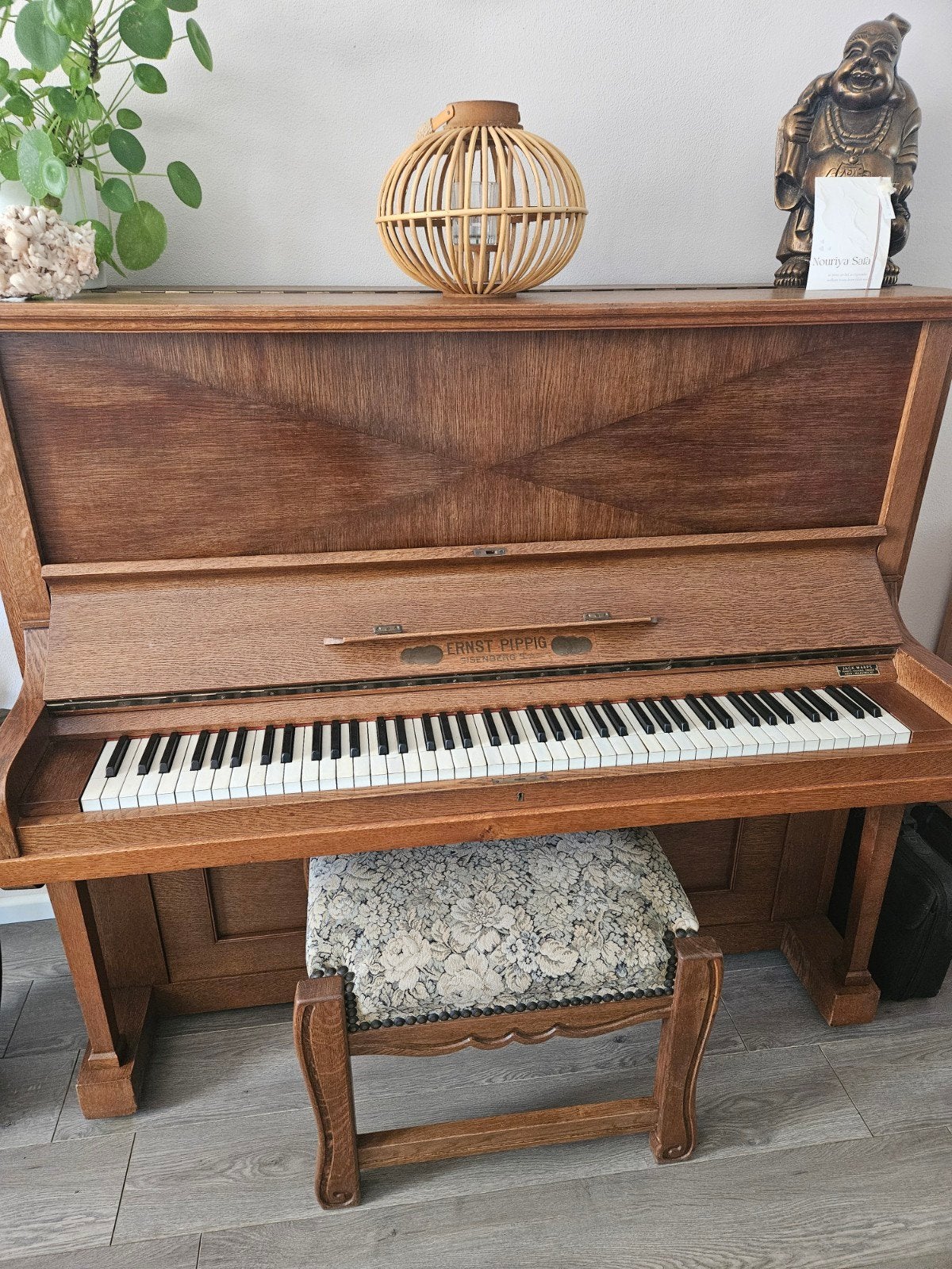 Ernst Pippig Piano - Gebruikt, Muziek en Instrumenten, Ophalen, Gebruikt, Bruin, Piano